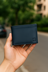 UMLUXES Bifold Leather Wallet
